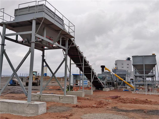chất lượng  Road Construction stationary Soil Cement Mixing Plant Equipment 155KW nhà máy sản xuất
