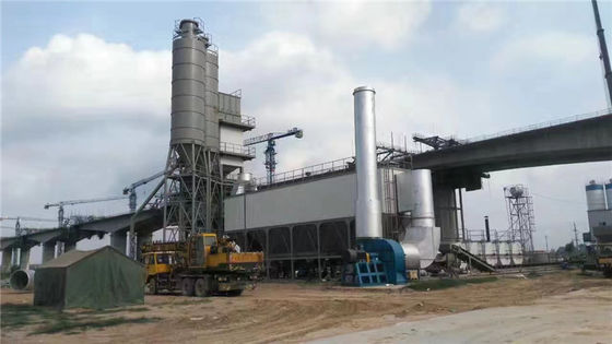 chất lượng  40-400TPH Asphalt Batch Mix Plant With Hot Aggregate Bin Fully Automated nhà máy sản xuất