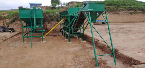 Nền tảng nhà máy trộn đất ổn định tự động khối lượng lớn Loại miễn phí