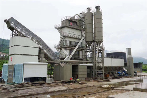 Nhà máy trộn nhựa đường cố định tự động 120TPH Bảo vệ môi trường