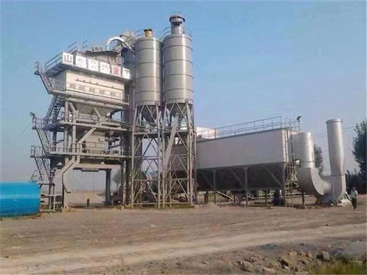 Nhà máy trộn nhựa đường tĩnh trục đôi 160t / H Bảo vệ môi trường