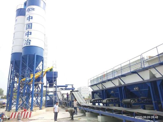 Phòng điều khiển độc đáo của trạm trộn đất ổn định 60m3/H