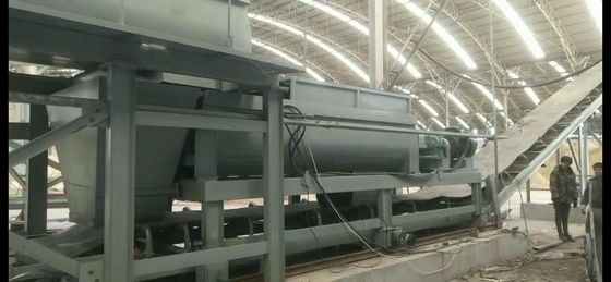 Nhà máy trộn đất ổn định theo cách liên tục ở khu vực sân bay màu mỡ