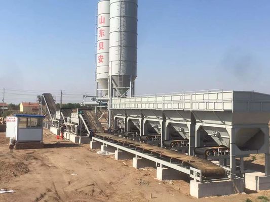 Nhà máy trộn đất ổn định điện trong các dự án đường đô thị