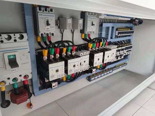 Tủ điều khiển các bộ phận của trạm trộn cho trạm trộn đất ổn định