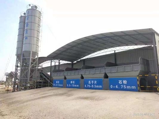 WDJ300/400/500/600 Cỗ máy trộn đất di động Bảo trì thuận tiện