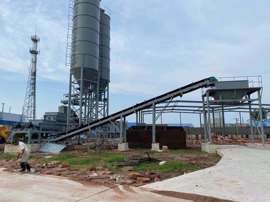 Nhà máy trộn đất ổn định công suất cao 300-600t/h với quy trình sản xuất ổn định