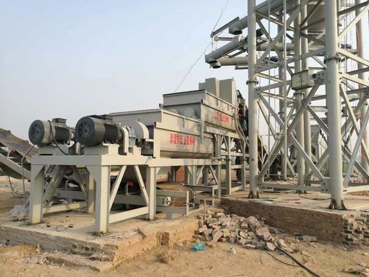 Nhà máy trộn đất di động tùy chỉnh cho các dự án xây dựng